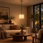 Modern Glass Cube Pendant Light | Minimalist LED Pendant Lighting Fixture for Interiors - Image 3
