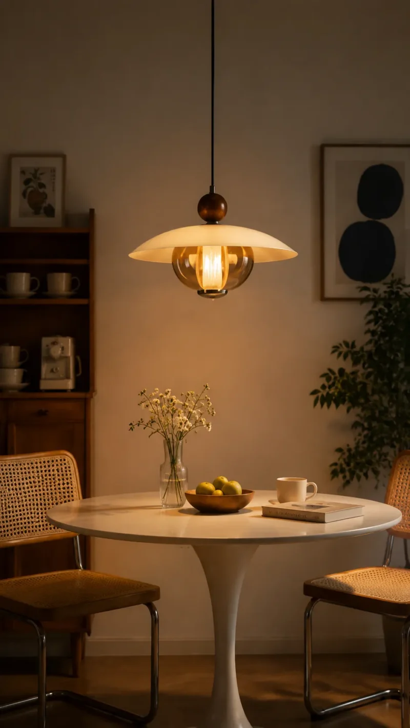Spanish Alabaster Pendant Light – Modern Warm White Brass Pendant Lighting - Image 2