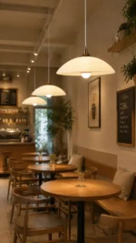 French Vintage Petal Glass Pendant Light | Elegant LED Pendant Lighting Fixture - Image 6