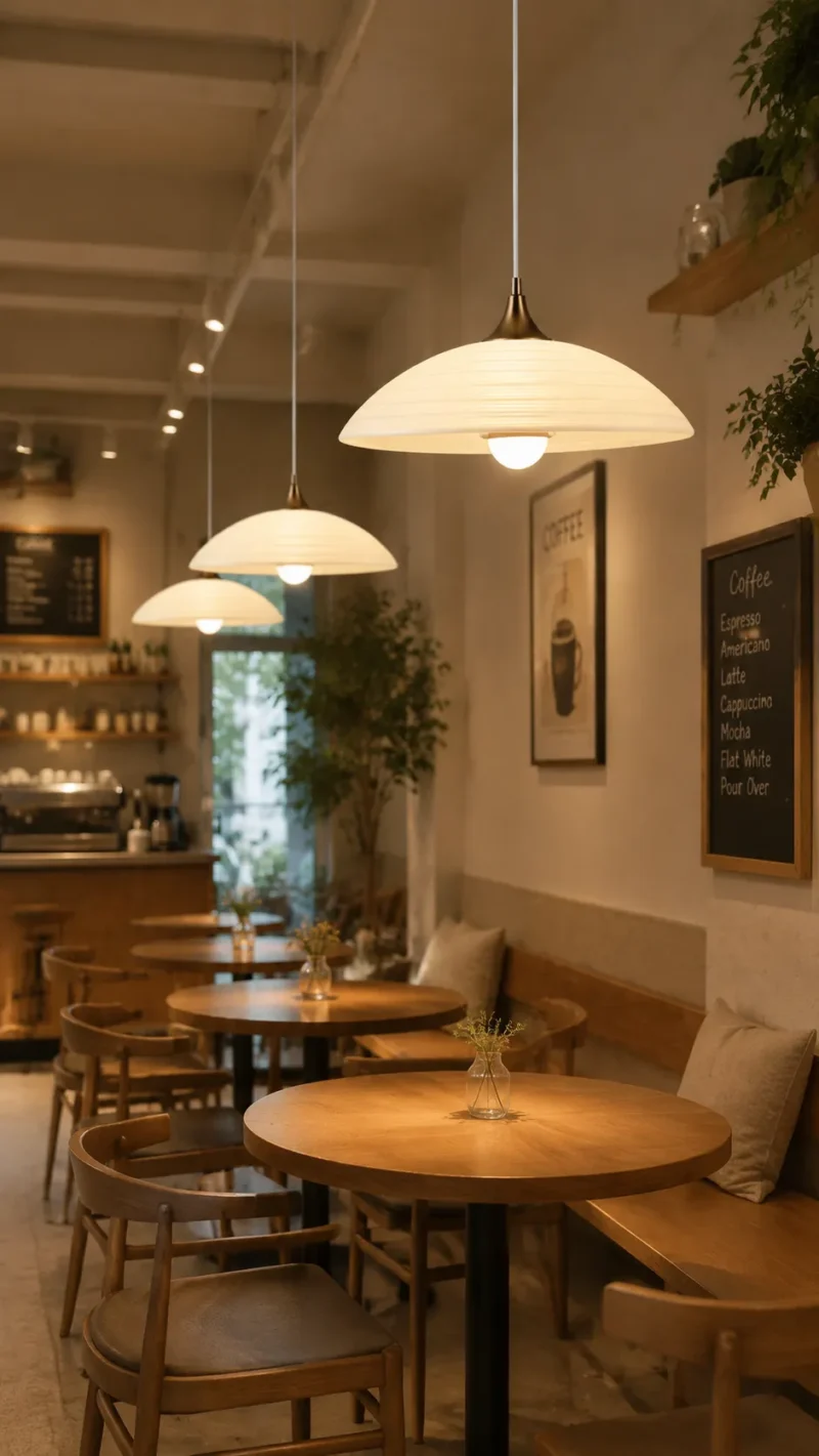French Vintage Petal Glass Pendant Light | Elegant LED Pendant Lighting Fixture - Image 6