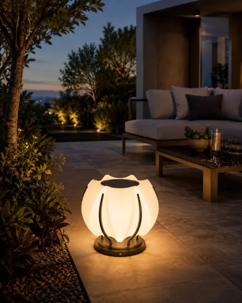 Solflora Bloom Solar Outdoor Flower Light for Garden and Patio Decor - Image 2