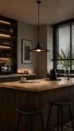 Modern Disc Pendant Light | Minimalist LED Pendant Lighting Fixture for Interiors - Image 5