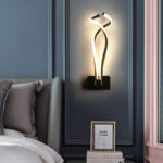 Dance of Light – Modern Art-Inspired LED Wall Light for Elegant Interiors - Image 4