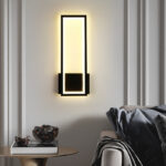 Minimalist Rectangular Frame Wall Light · Modern Geometric Style - Image 2
