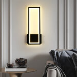 Minimalist Rectangular Frame Wall Light · Modern Geometric Style - Image 2