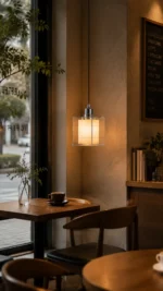 Modern Glass Cube Pendant Light | Minimalist LED Pendant Lighting Fixture for Interiors - Image 5