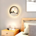 Round Themed Wall Sconces | Scenic & Artistic Designs - Image 5