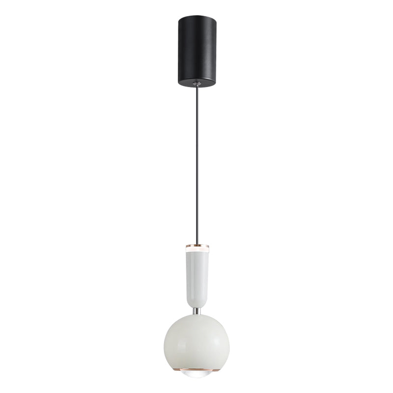 3034a1133efe01daba919094b70c6310_15e665e5-ea0e-4638-bfa7-5242aa1ad066-1.jpg Modern creative lollipop-shaped pendant light featuring a lens light source at the bottom-895 - Image 1