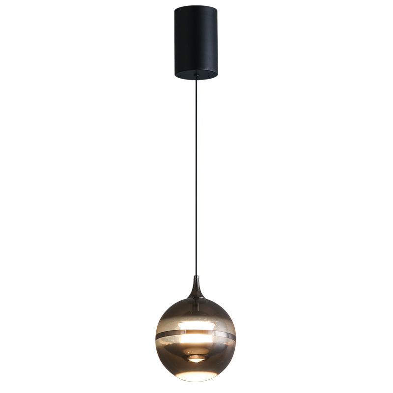 3034a1133efe01daba919094b70c6310_3ead1279-e41e-4483-a9aa-24fb98997009-1.jpg Modern creative Danish planet-shaped pendant light featuring a lens light source at the bottom-964 - Image 1