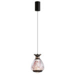 Modern style, creative fishtail pendant light with an ambient lens light source at the bottom-1023