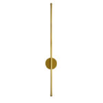 Minimalist Round Base Linear Wall Light · Modern Bedroom Essential