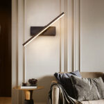 Minimalist Rotatable Linear Wall Light, 6W, Three-Color Adjustable - Image 2