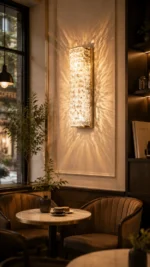 Modern Crystal Wall Light | Luxury K9 LED Wall Sconce Bedroom & Hotel Lighting - Image 3