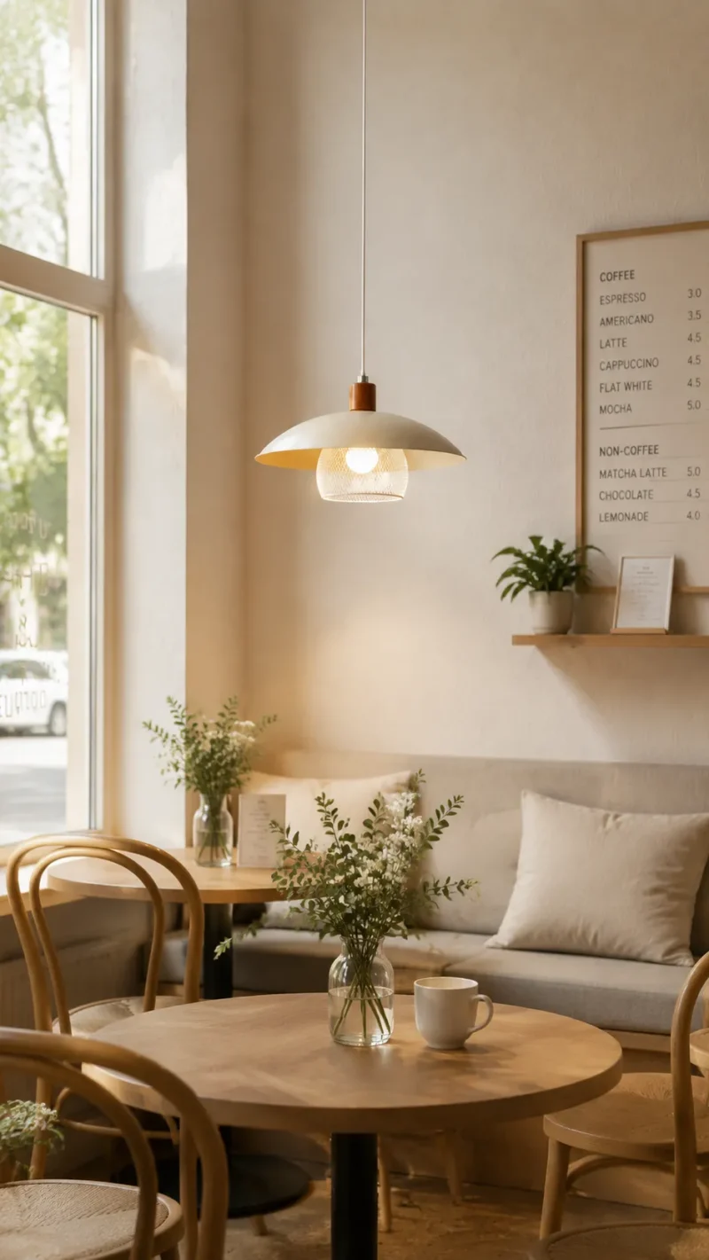 Art Mesh Glow Pendant Light – Nordic Modern LED Minimalist Pendant Lighting - Image 3