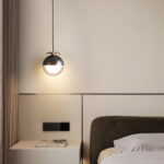 Modern creative apple-shaped pendant light featuring a lens light source at the bottom-985 - Image 2