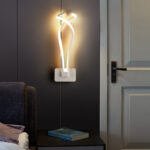 Dance of Light – Modern Art-Inspired LED Wall Light for Elegant Interiors - Image 5