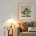 Modern creative lollipop-shaped pendant light featuring a lens light source at the bottom-895 - Image 4