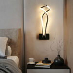 Dance of Light – Modern Art-Inspired LED Wall Light for Elegant Interiors - Image 2