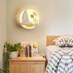 Round Themed Wall Sconces | Scenic & Artistic Designs - Image 2