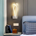 Dance of Light – Modern Art-Inspired LED Wall Light for Elegant Interiors - Image 3