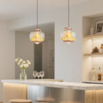 Modern-style creative curling pendant light with a lens light source at the bottom-999 - Image 5