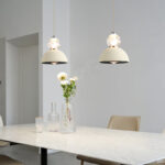 Modern creative gourd-shaped pendant light featuring a lens light source at the bottom-961 - Image 4