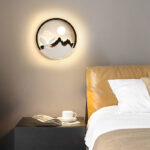 Round Themed Wall Sconces | Scenic & Artistic Designs - Image 3