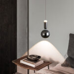 Modern creative lollipop-shaped pendant light featuring a lens light source at the bottom-895 - Image 2