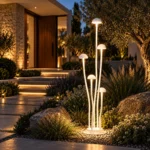 Modern Mushroom Outdoor Garden Light | Landscape Pathway LED Lamp - Image 2