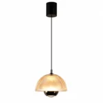 Full Spectrum Eye-Care Pendant Light – Cream White Modern LED Pendant Light
