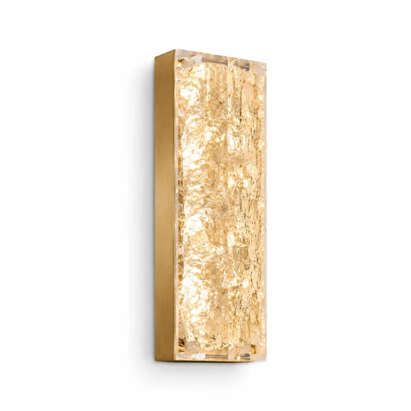 Modern Resin Wall Light | Full Spectrum LED Wall Sconce Bedroom & Hallway Lighting - Image 5