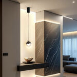 Modern creative apple-shaped pendant light featuring a lens light source at the bottom-985 - Image 4