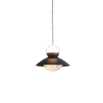 Modern creative UFO-shaped pendant light featuring a lens light source at the bottom-987