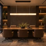 Cloud Stone Linear Pendant Light – Modern Marble LED Kitchen Island Lighting - Image 3