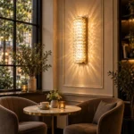 Modern Crystal Wall Light | Luxury K9 LED Wall Sconce Bedroom & Hotel Lighting - Image 3