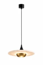 Modern Marble Pendant Light | Natural Stone LED Pendant Lighting Fixture for Interiors