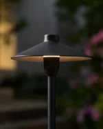 Shadowcap Modern Black Aluminum Outdoor Path Light - Image 5