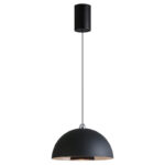 Adjustable Mini Pendant. Soft-touch finish, 360° light direction.