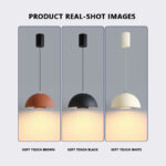 Adjustable Mini Pendant. Soft-touch finish, 360° light direction. - Image 3