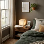Snowflake Alabaster Glow Cube Lamp | Minimalist Stone LED Table Light - Image 4
