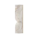 Alabaster Wall Light | Modern Brass LED Wall Lamp Minimal Luxury Lighting Fixture