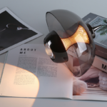 Dome Glass Mini Pendant. Bottom lens light source, sleek design.-1018 - Image 5