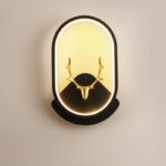 Minimalist Modular Wall Lights · Round / Square / Oval · Optional Antler Accents - Image 26
