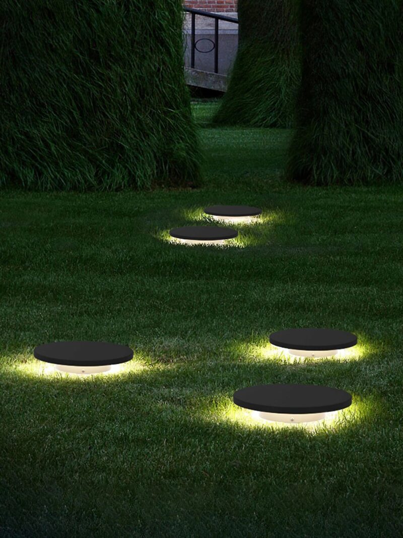 Modern Solar Ground Light | Outdoor LED Lawn & Pathway Light 3000K - Image 4