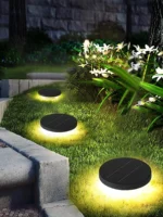 Modern Solar Ground Light | Outdoor LED Lawn & Pathway Light 3000K - Image 3