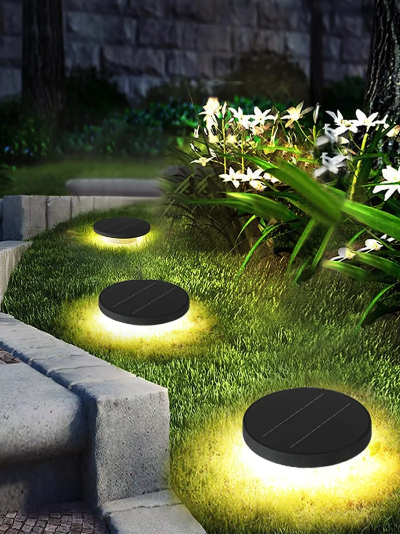 Modern Solar Ground Light | Outdoor LED Lawn & Pathway Light 3000K - Image 3