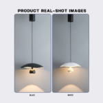Light with Wavy Edge, Featuring Ambient Lens Spotlight at the Bottom - Image 3