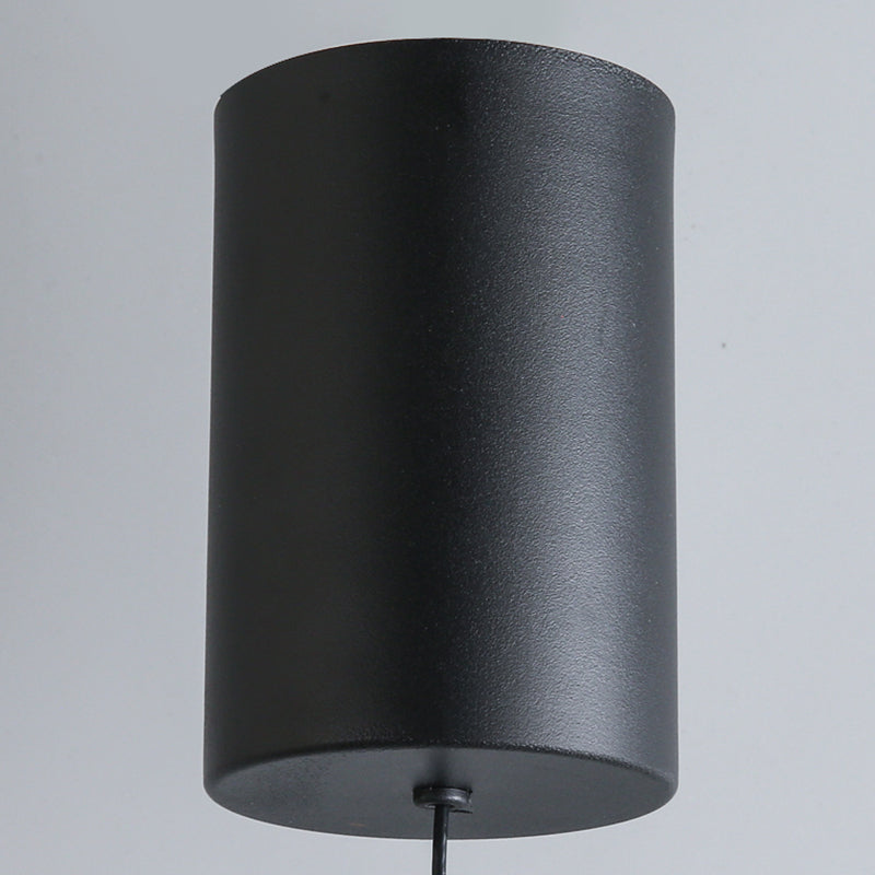Modern Style Inverted Triangle Pendant Light with Ambient Lens Spotlight at the Bottom - Image 7