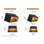 LED Geometric Wedge Landscape Light | Modern Outdoor Architectural Lamp - Image 3