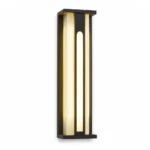 Modern Solar Outdoor Wall Light | Waterproof LED Wall Sconce 3000K